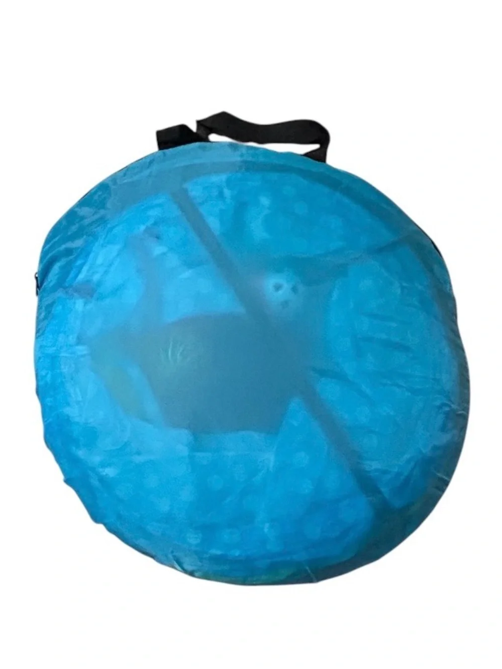 Multi-Arm Cat Tunnel Play Center - Black and Blue